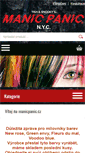 Mobile Screenshot of manicpanic.cz